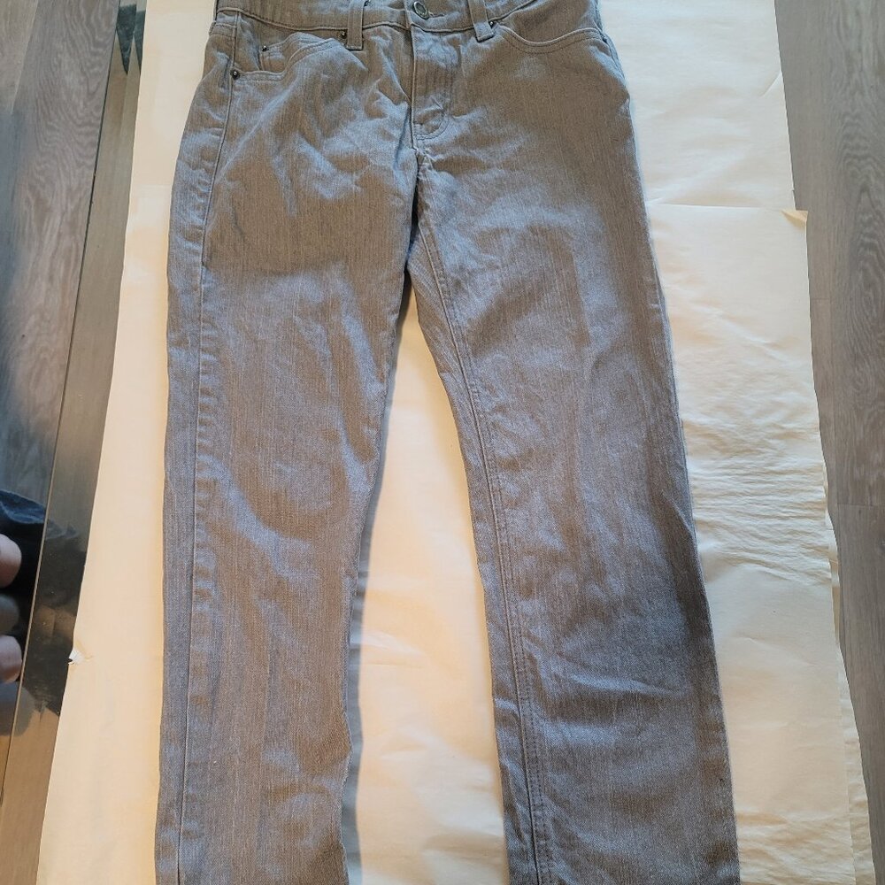 Rustic Dime Gray Slim Fit  Jeans Size 30x32 Made in Los Angeles Great Condition